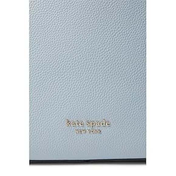 #95 NWT - Kate Spade New Core Pebble Pebbled Leather Large Hobo Bag Ocean Beach - Picture 3 of 4